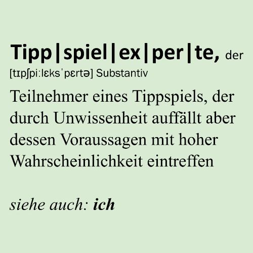 Tippspielexperte, der - Männer Premium Bio T-Shirt
