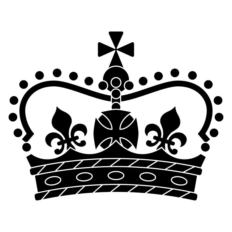 Couronne. symbole, forme, cool