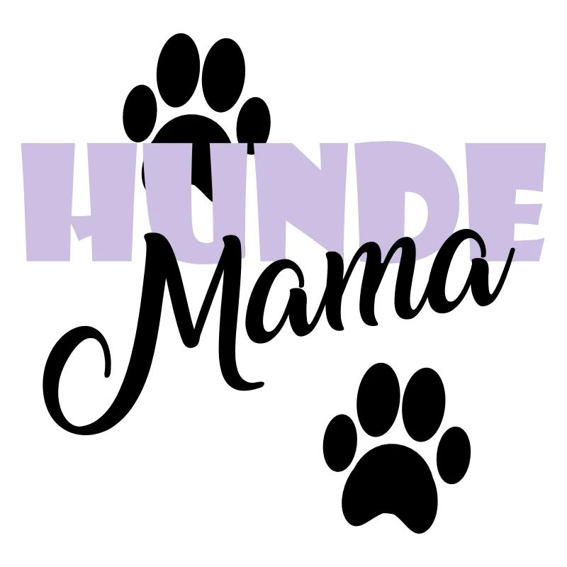 Hunde Mama | Pfote Katze Geschenk Weihnachten