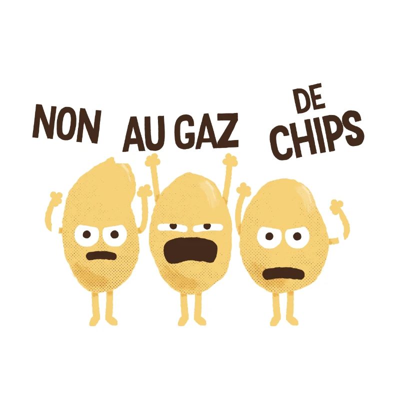 Non au gaz de chips