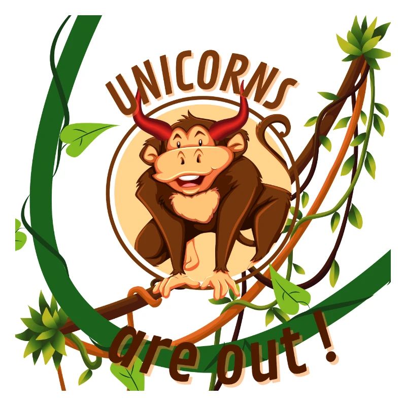 Affe Einhorn