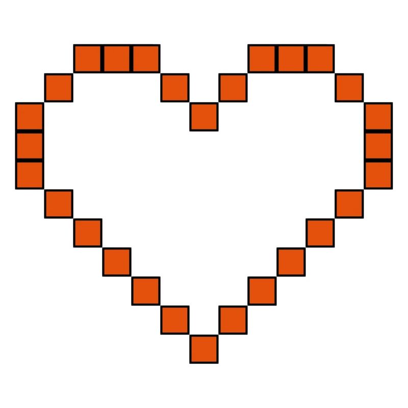 8 BIT Heart 01