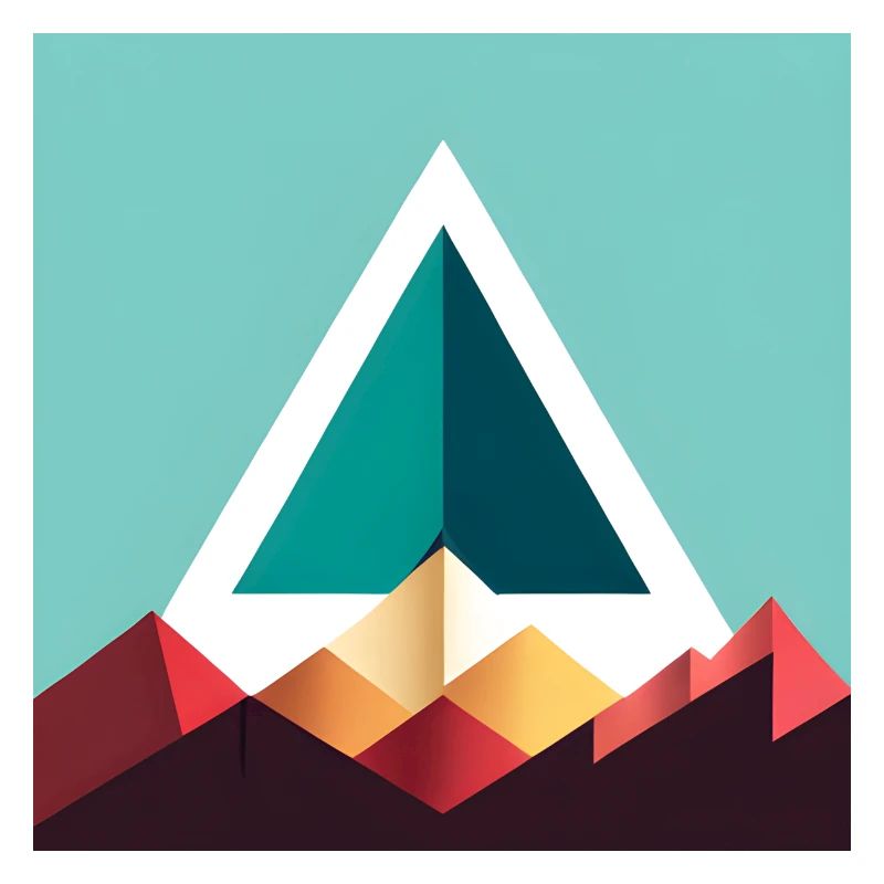 triangle abstrait