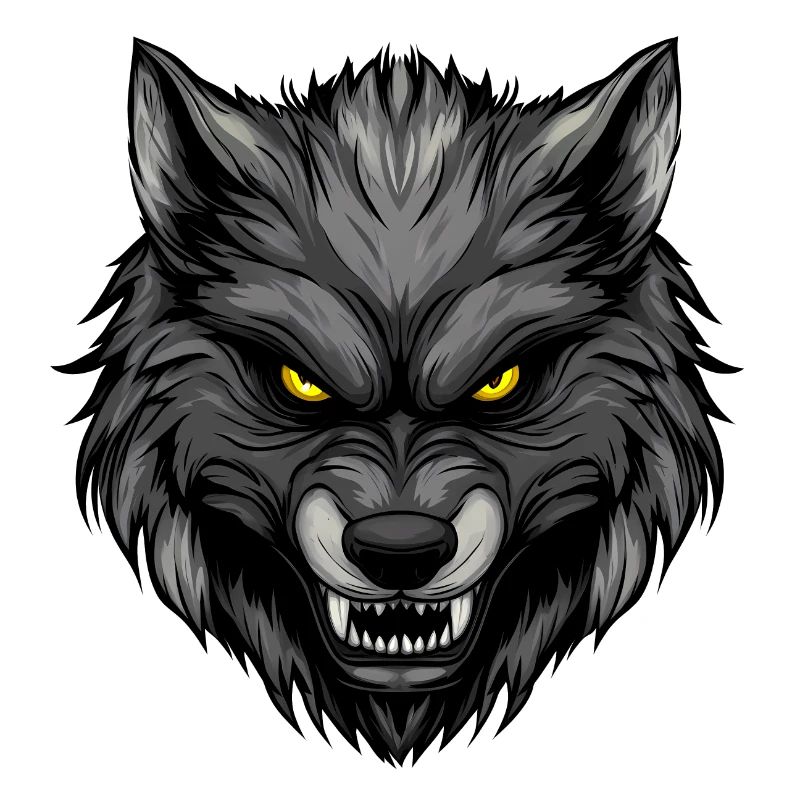 wolve head