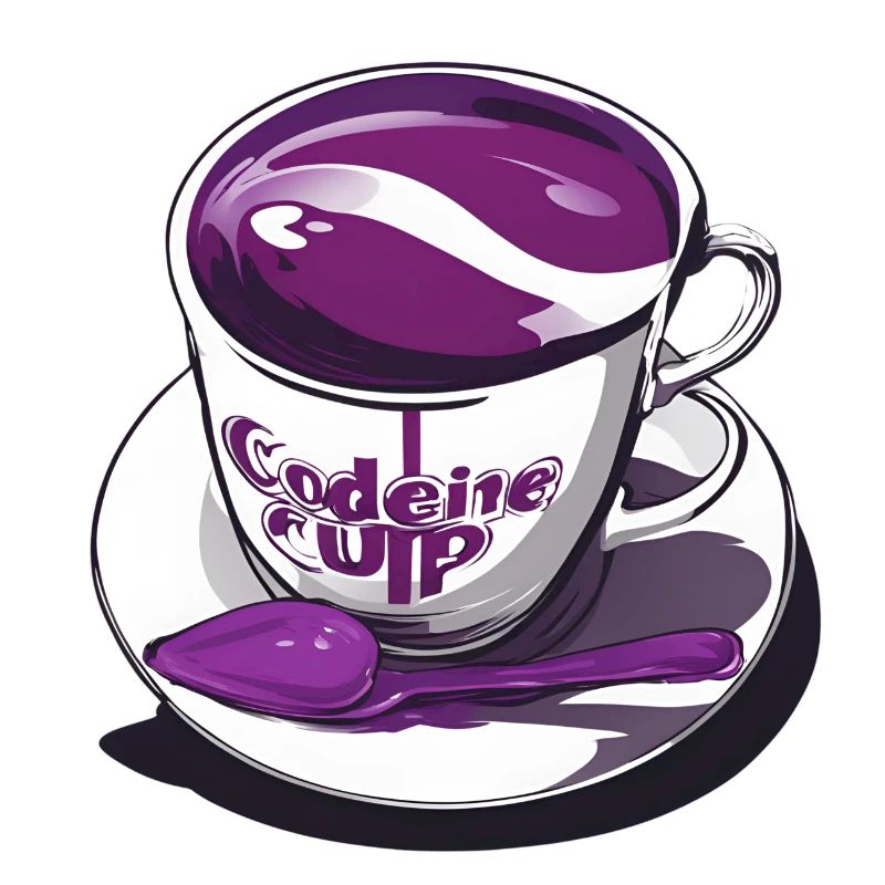 Codeine Cup – Tasse violette créative pour les créateurs de tendances