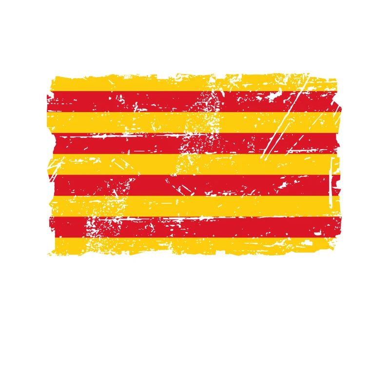 Drapeau de la Catalogne - Drapeau - Drapeau de Catalo - Bannière
