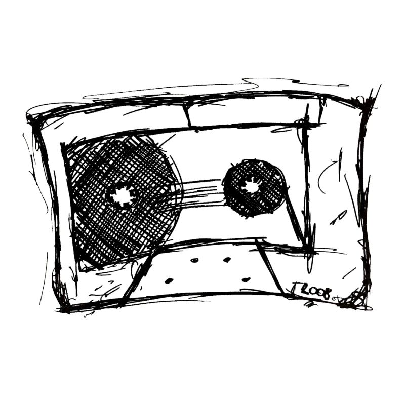 Kassette - black and white