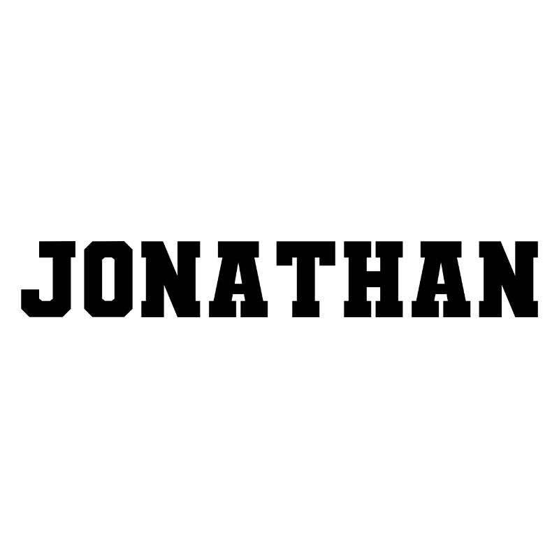 Nom - Jonathan