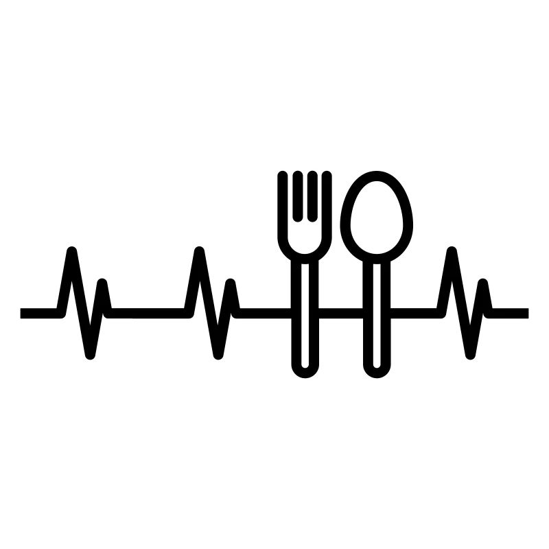 Heartbeat Cook, Spoon and Fork, Chef, Cooking