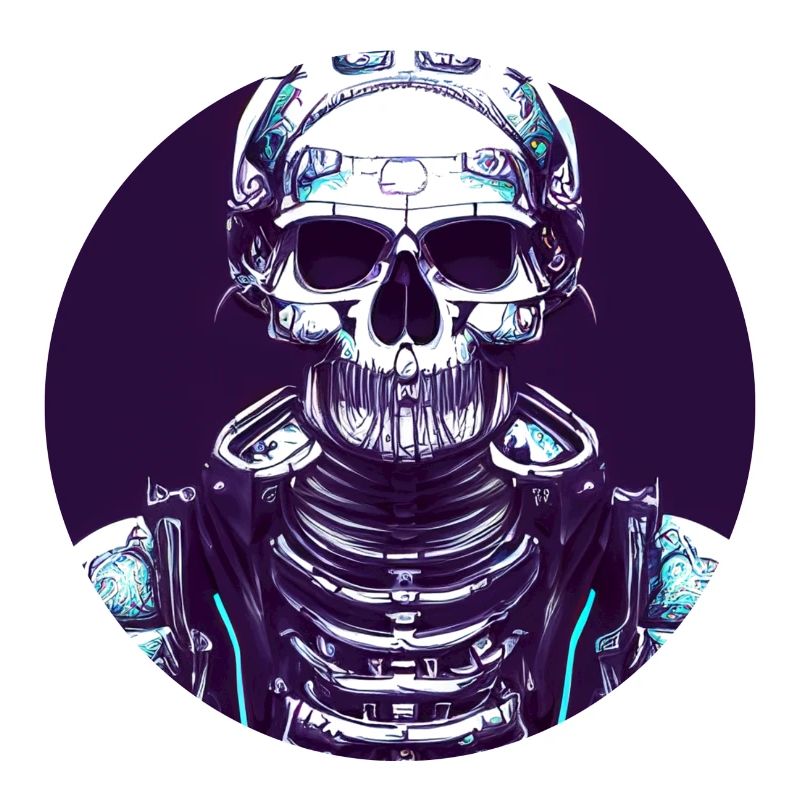 Skeleton - Abstract - Art