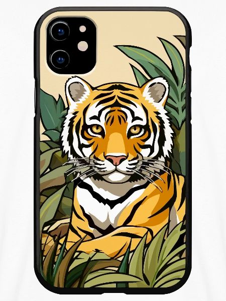 Tiger Dschungel Farbexplosion