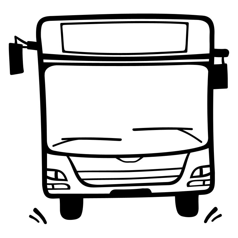 Linienbus ohne Text