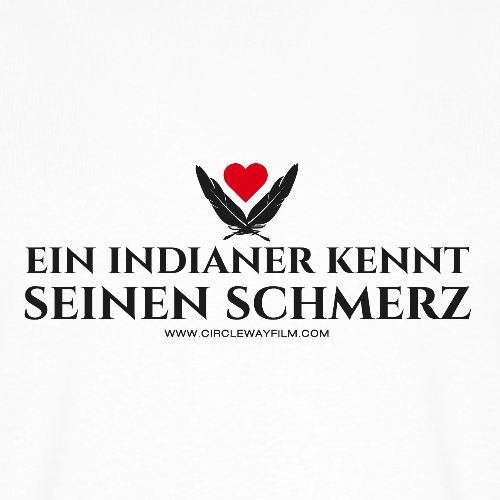 An Indian knows (k) his pain - black
