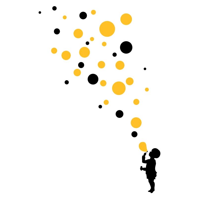 Love color bubbles