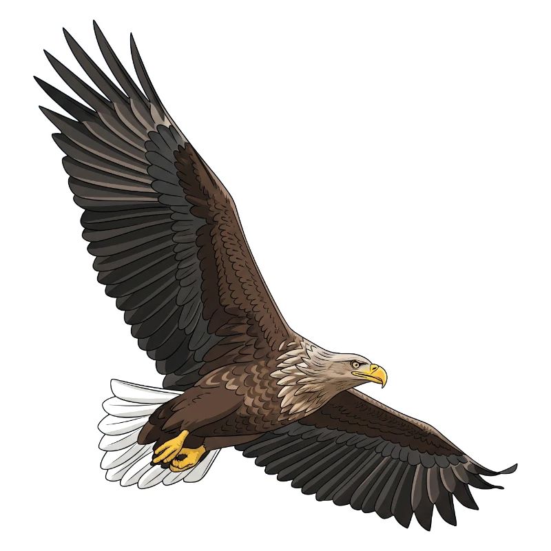 Pygargue à queue blanche Haliaeetus albicilla