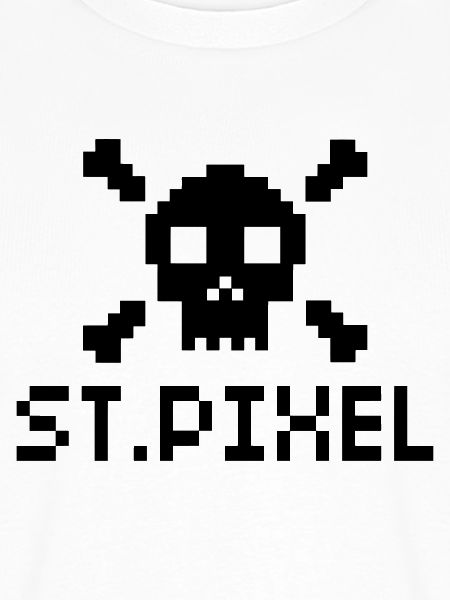 ST.Pixel heilige Pixel Nerd Motiv