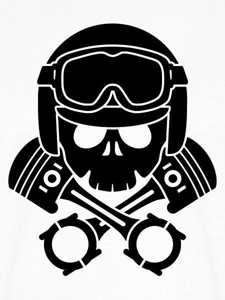 kolben schädel helm