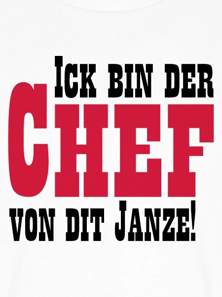 Chef von dit janze