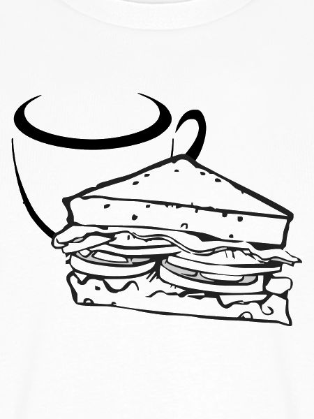 Frühstück Sandwich