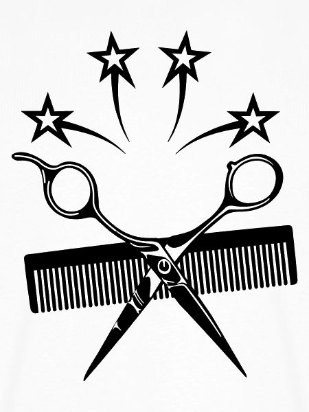 Sternschere Kamm Friseur