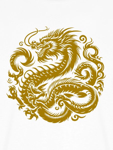 Chinesisches Drachen-Tattoo