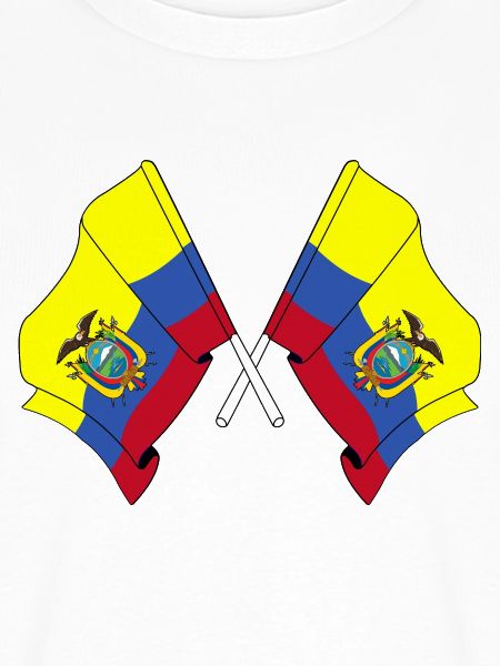 Flaggen querten Ecuador