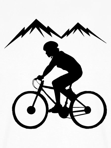 Biker-Berge Hintergrund