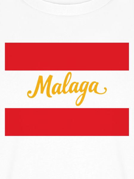 Malaga Leuchtendes Stadtmotiv