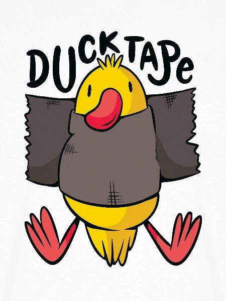 Duck Taping Comedy Charakterdesign