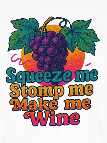 Weinreben-Zitat-T-Shirt-Design