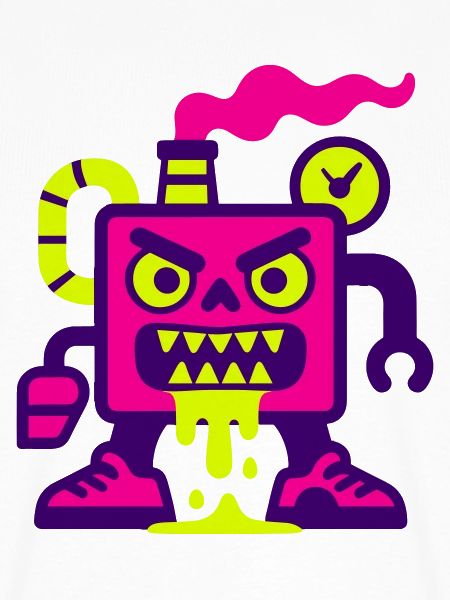 Pop Art Monstermaschine 