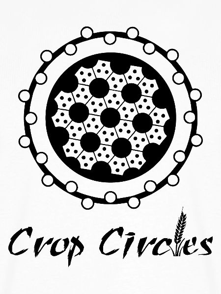 Waben-Mandala-Kornkreis