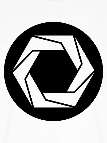 Geometrisches Blendensymbol