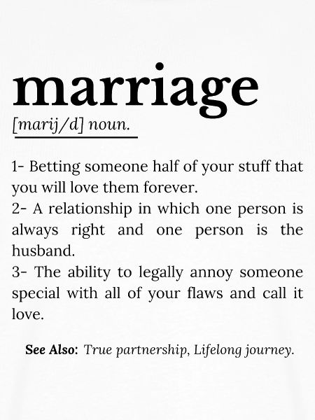 Ehe Lustige Definition