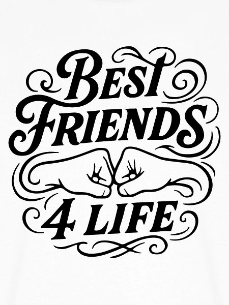 Beste Freunde Faustschlag