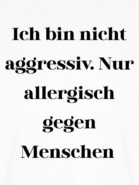 Sarkasmus nicht aggressiv 