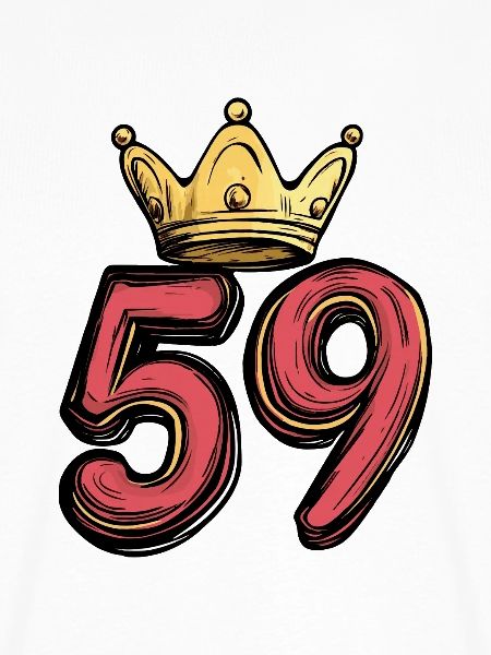 59 Zahl Krone
