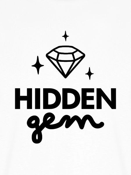 Verstecktes Edelstein-Diamant-Logo