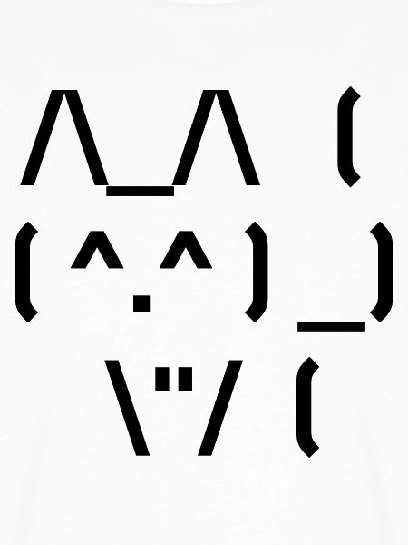 Süße Katze ASCII