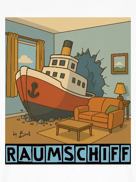 Raumschiff by Rico Beck