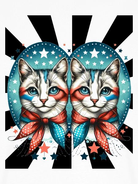 60er Retro Katzen Katze