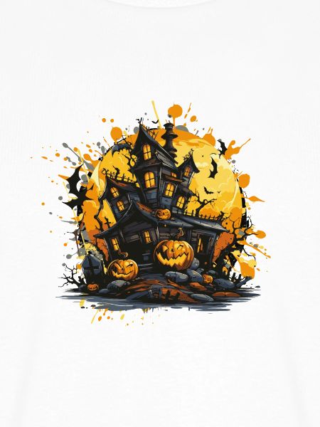 Spukhaus am Halloweenmond
