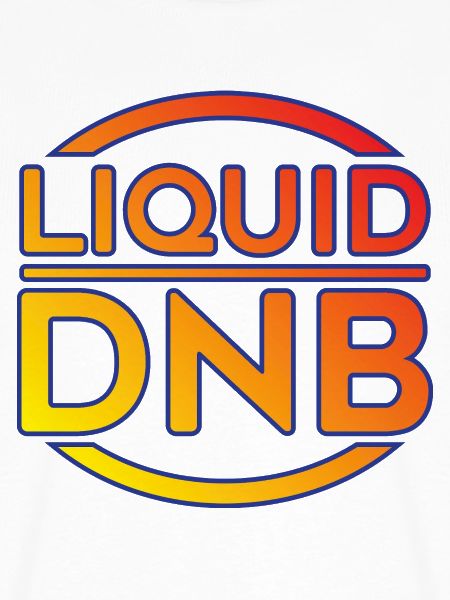 Flüssiges DNB-Neon-Logo
