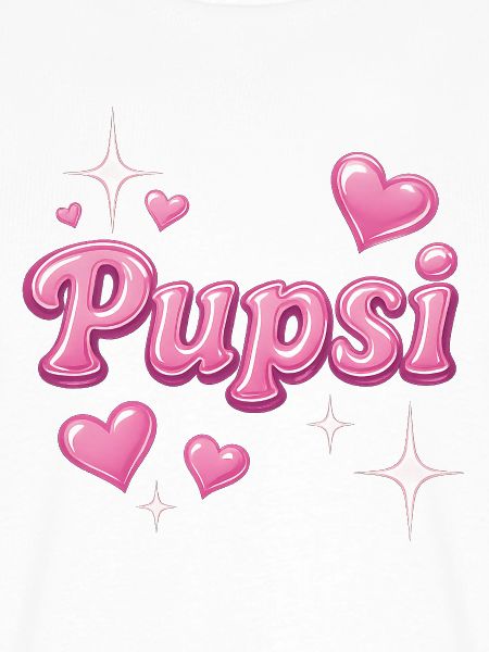 pupsi / y2k Spitzname design