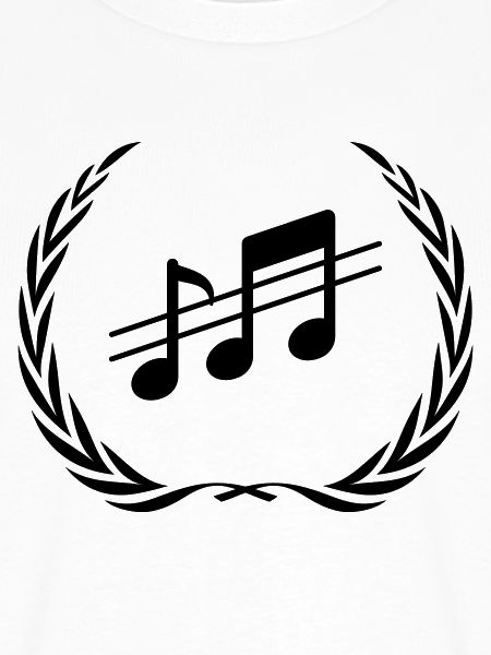 Musik Noten Kranz