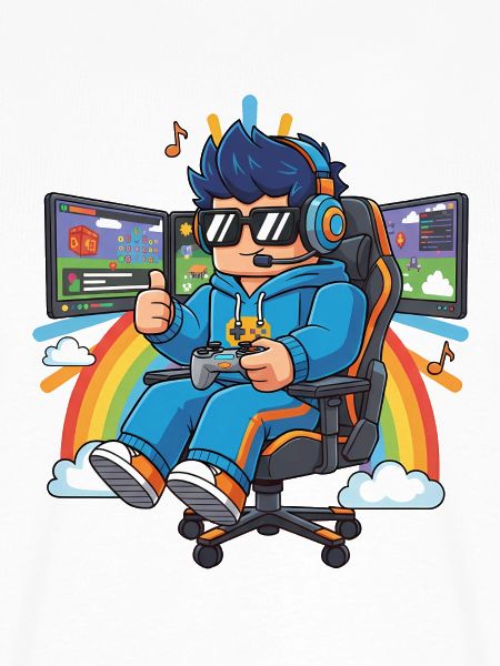 Cooler Streamer, der Spiele spielt