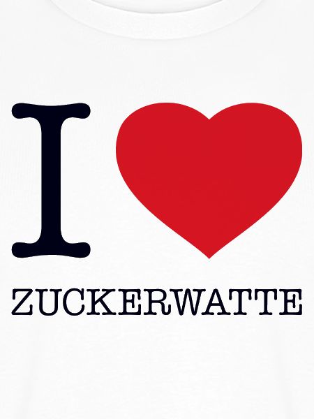 I love Zuckerwatte