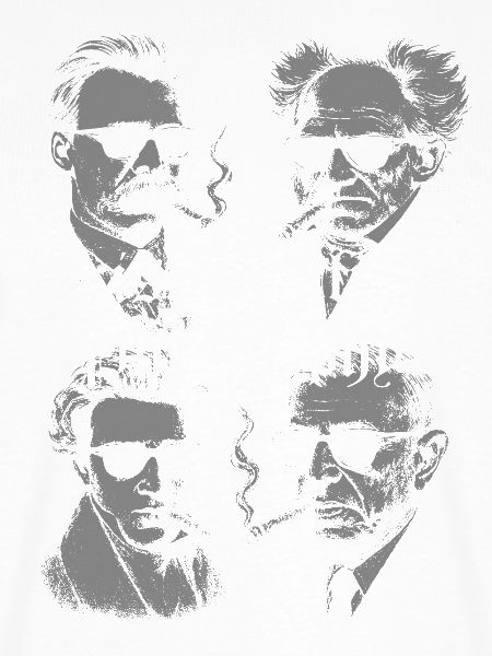 Existentialismus Philosophie Porträts