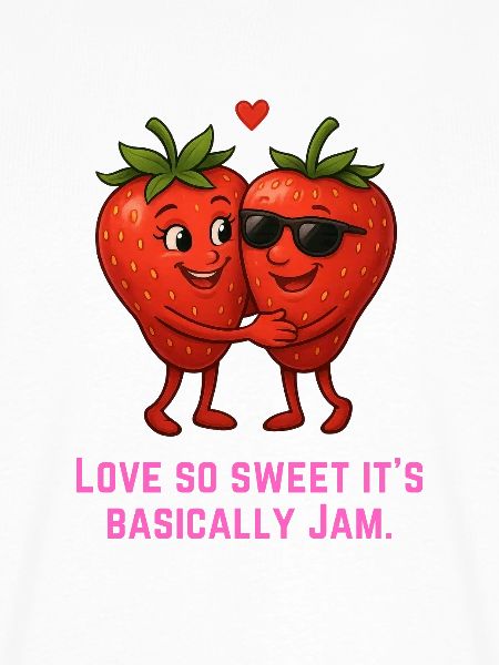 Kuschelige Erdbeeren Liebe Jam Marmelade