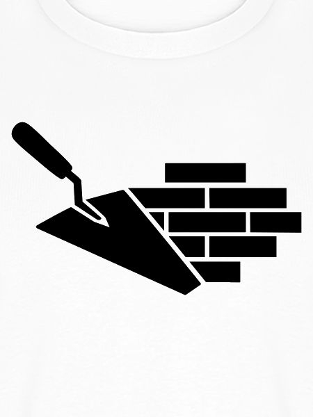 Maurer Logo mit Kelle & Ziegel